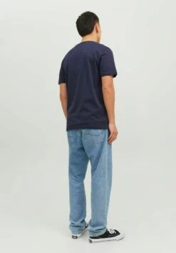 Jack & Jones 2Er PackT-Shirt Con StampaNavy Blazer Uomo T-shirt E Polo JA222O5EZ-K11 -Vendite Jones 015bb8fa1e4a446cb0e586db93702c31