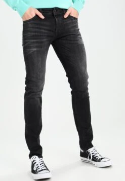 Jack & Jones Jjiglenn JjoriginalJeans Slim FitBlack Denim Uomo Jeans JA222G0OO-Q11