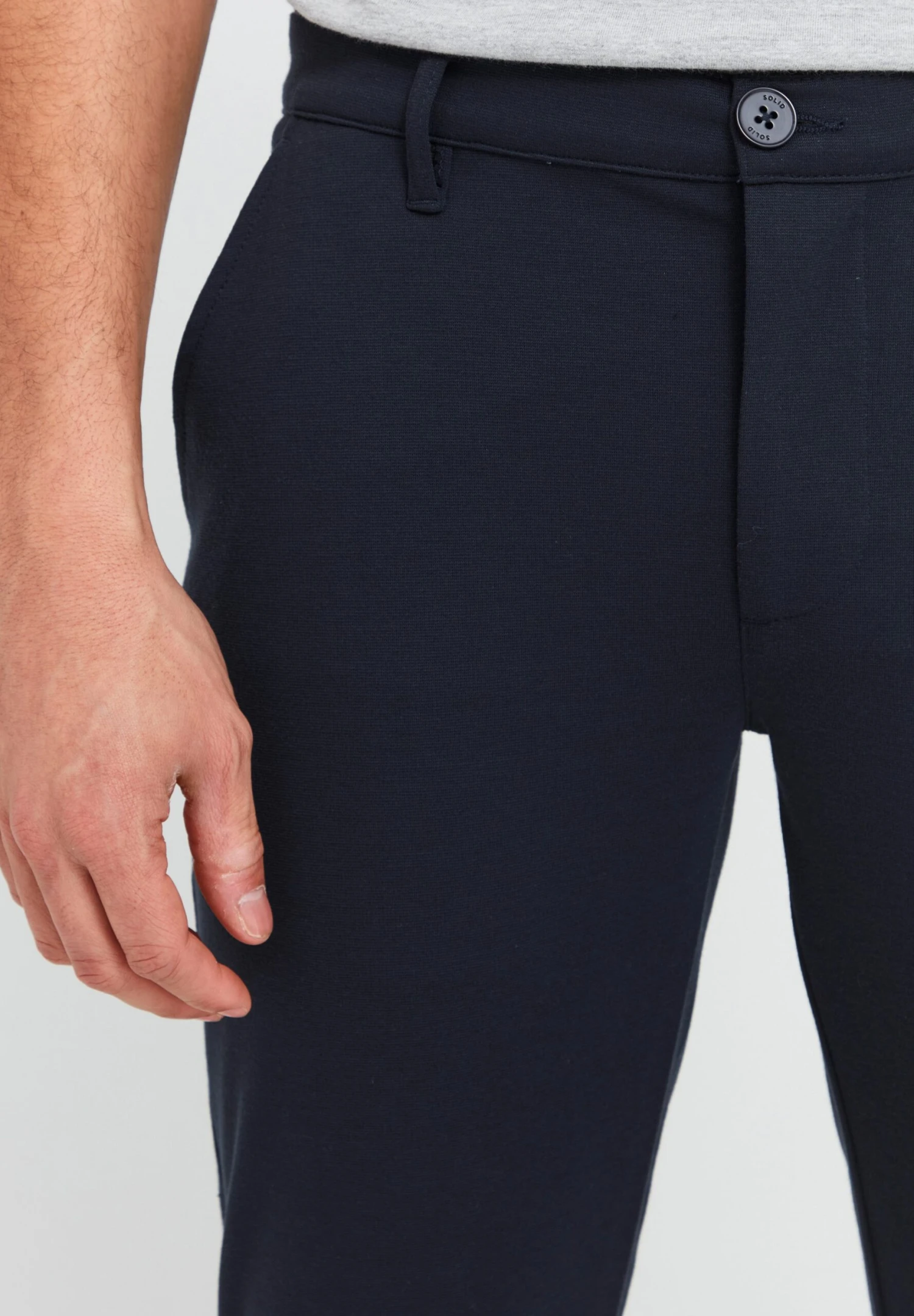 Solid SdoliveroPantaloniInsignia Blue Uomo Pantaloni SO422E02Q-K11 4 Solid SdoliveroPantaloniInsignia Blue Uomo Pantaloni SO422E02Q-K11 - immagine 4