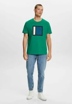 ESPRIT T-Shirt Con StampaDark Green Uomo T-shirt E Polo ES122O14N-M11 -Vendite Jones 0a207e60eefb4135acfef8f9a533fbe7