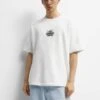 PULL & BEAR PlushT-Shirt BasicWhite Uomo T-shirt E Polo PUC22O1NX-A11