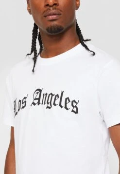 Mister Tee Los Angeles WordingT-Shirt Con StampaWhite Uomo T-shirt E Polo M0M22O0SB-A11 -Vendite Jones 0e3cbf8ee7394b5aa231d2013c708912