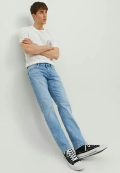 Jack & Jones Liam Original Jeans A SigarettaBlue Denim Uomo Jeans JA222G263-K11 -Vendite Jones 1036e228627c42f78c36e06388f477d5