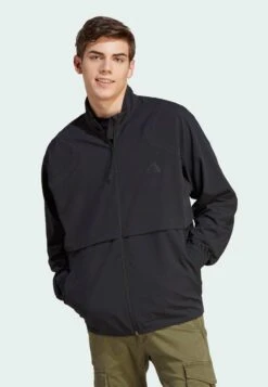 Adidas Sportswear City Escape TrackGiacca SportivaBlack Uomo Pantaloni Sportivi E Joggers ADQ22T00Z-Q11