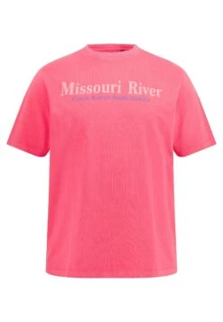 JP1880 Halbarm Vintage-Look Rundhals BisT-Shirt Con StampaGlut Rot Uomo T-shirt E Polo JP322O0MI-J11 -Vendite Jones 18b67df2d4514c9aacebcb05a0371130