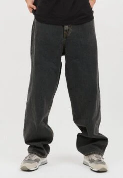 Dr. Denim Kobe - Jeans A Zampa - Tinted Black