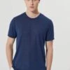 T-Shirt BasicNavy Blue Uomo T-shirt E Polo A7T22O02W-K11