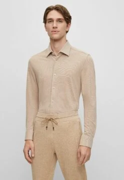 Boss C-Hal-Kent-C3-223 - Camicia - Beige