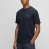 Boss T-Shirt BasicDark Blue Two Uomo T-shirt E Polo BB122O10C-K11