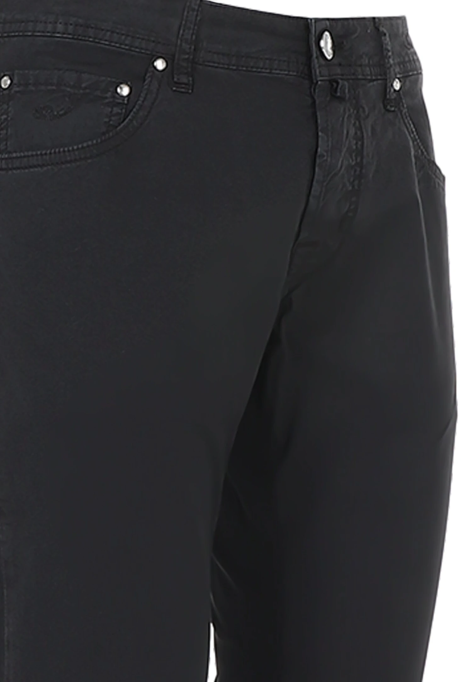 JACOB COHEN Nick - Jeans A Sigaretta - Nero 2 JACOB COHEN Nick - Jeans A Sigaretta - Nero - immagine 2