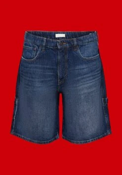 Edc By Esprit Locker - Shorts Di Jeans - Blue Dark Washed -Vendite Jones 2a27c5c1ff0045698a5aa56509744b5a