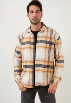 Regular Fit - Camicia - Mustard -Vendite Jones 2c8e5065f0604c9a9f87d16d9ec9c42d