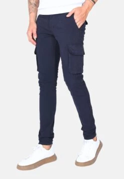 Pantaloni Cargo - Blu -Vendite Jones 2d56024c8b2b445eb3ef4cc2774e104c
