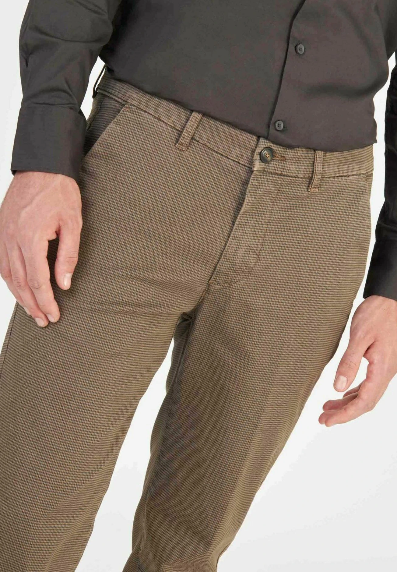 StretchChinoSabbia Uomo Pantaloni C4I22E043-B11 4 StretchChinoSabbia Uomo Pantaloni C4I22E043-B11 - immagine 4