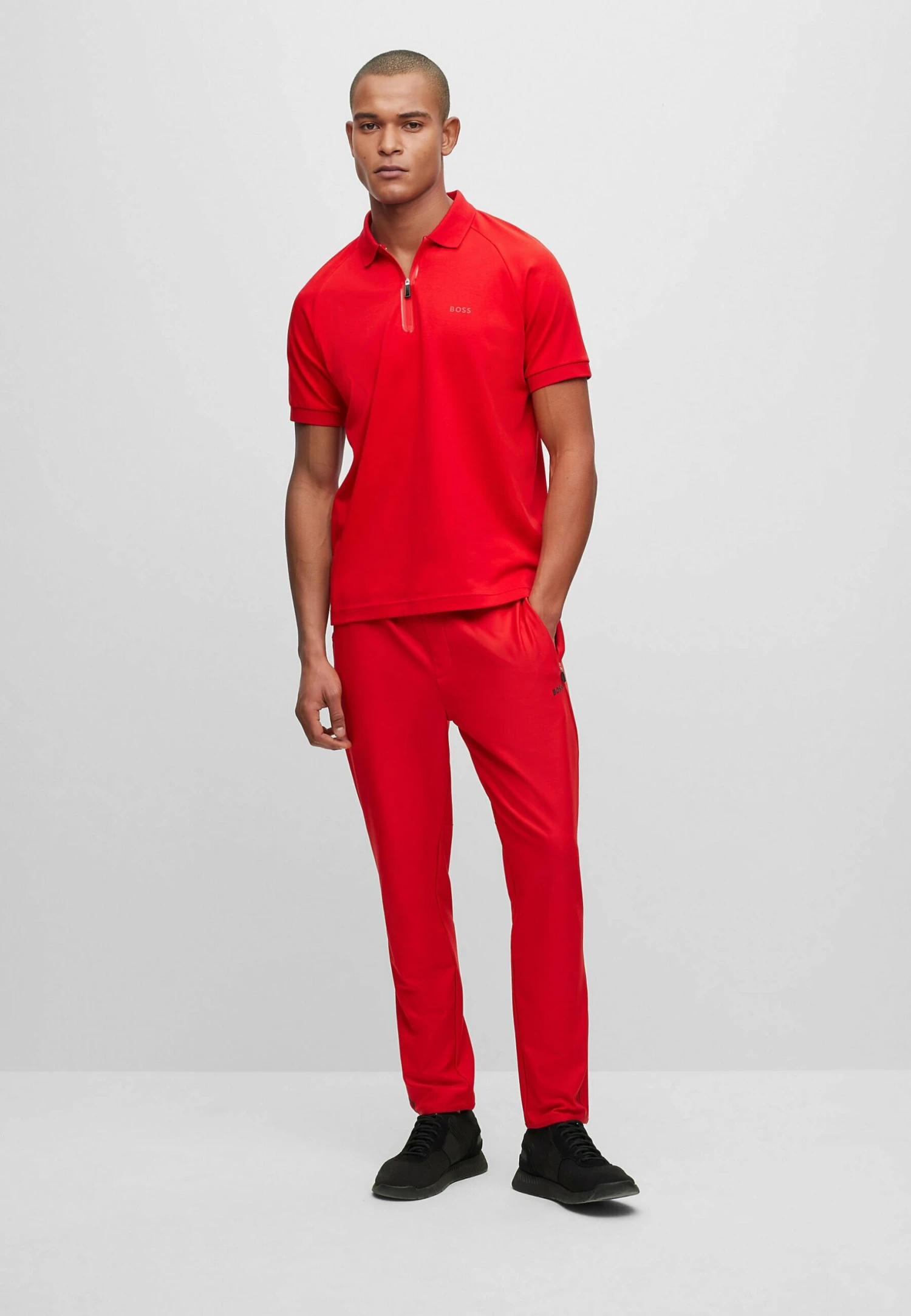 Boss Hicon Active 1Pantaloni SportiviRed Uomo Pantaloni Sportivi E Joggers BB122E109-G11 2 Boss Hicon Active 1Pantaloni SportiviRed Uomo Pantaloni Sportivi E Joggers BB122E109-G11 - immagine 2