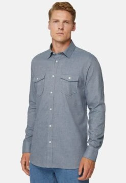 Regular FitCamiciaBlue Uomo Camicie BQ122D060-K11