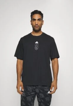 ADIDAS PERFORMANCE Ajax Amsterdam T-Shirt Con StampaBlack Uomo T-shirt E Polo AD542D4UL-Q11