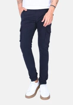 Pantaloni Cargo - Blu -Vendite Jones 3d2dfd8309c94a11ab5175e16f3a5749