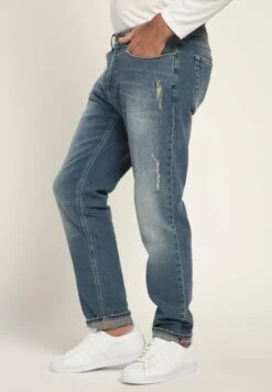 JP1880 FlexnamicBleached Destroy-Look 5-Pocket Bis- Jeans A Sigaretta - Hell Bleached -Vendite Jones 44975822ad5f4d799f80058c4ec01753