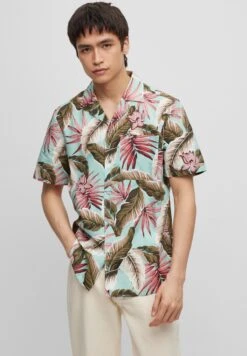 Hugo Ellino - Camicia - Turquoise One