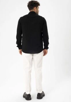 Long SleeveCamiciaBlack Uomo Camicie D4H22D019-Q11 -Vendite Jones 4aa638058fe74ad69829e2d90feeda0a