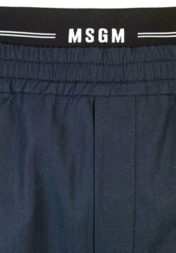 MSGM Con Logo - Pantaloni - Blu Navy -Vendite Jones 4d9c11da5b7047d08585394966732174