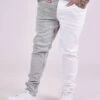 Jeans A SigarettaGris Clair Uomo Jeans PRK22G00Y-C11