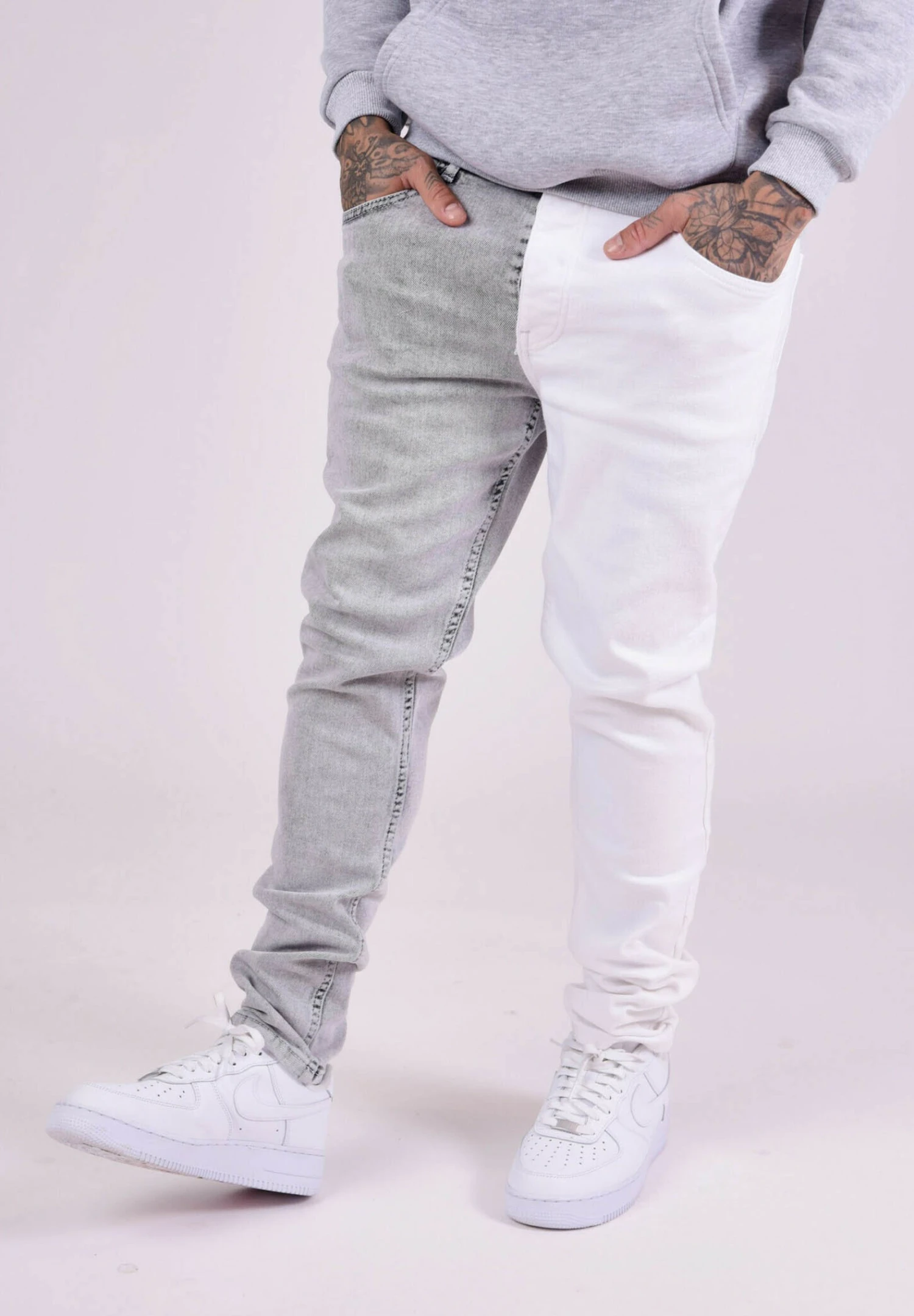 Jeans A SigarettaGris Clair Uomo Jeans PRK22G00Y-C11 1 Jeans A SigarettaGris Clair Uomo Jeans PRK22G00Y-C11