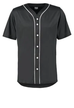 URBAN CLASSICS Baseball- Camicia - Black/White -Vendite Jones 511f5b7e72f148d39c781f0ba74f5d90