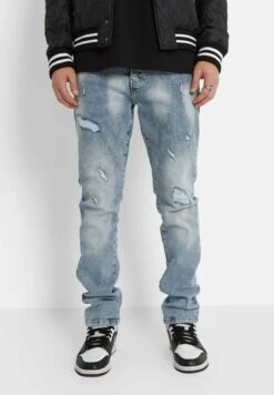 SIXTH JUNE DelavedJeans A SigarettaLight Blue Uomo Jeans SIB22G01Q-K11