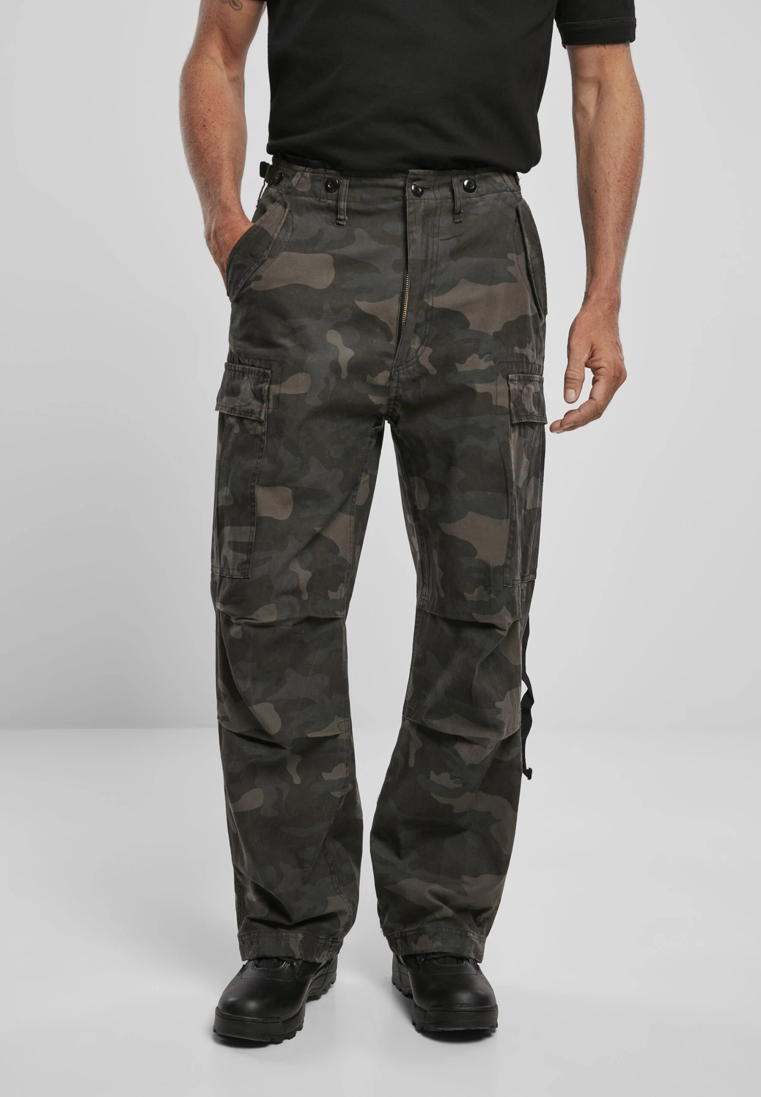 Brandit VintagePantaloni CargoBlack Uomo Pantaloni BRM22E000-C11 1 Brandit VintagePantaloni CargoBlack Uomo Pantaloni BRM22E000-C11