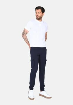 Pantaloni Cargo - Blu -Vendite Jones 5c6be5dad4f54ec58fc85ffeea9001aa