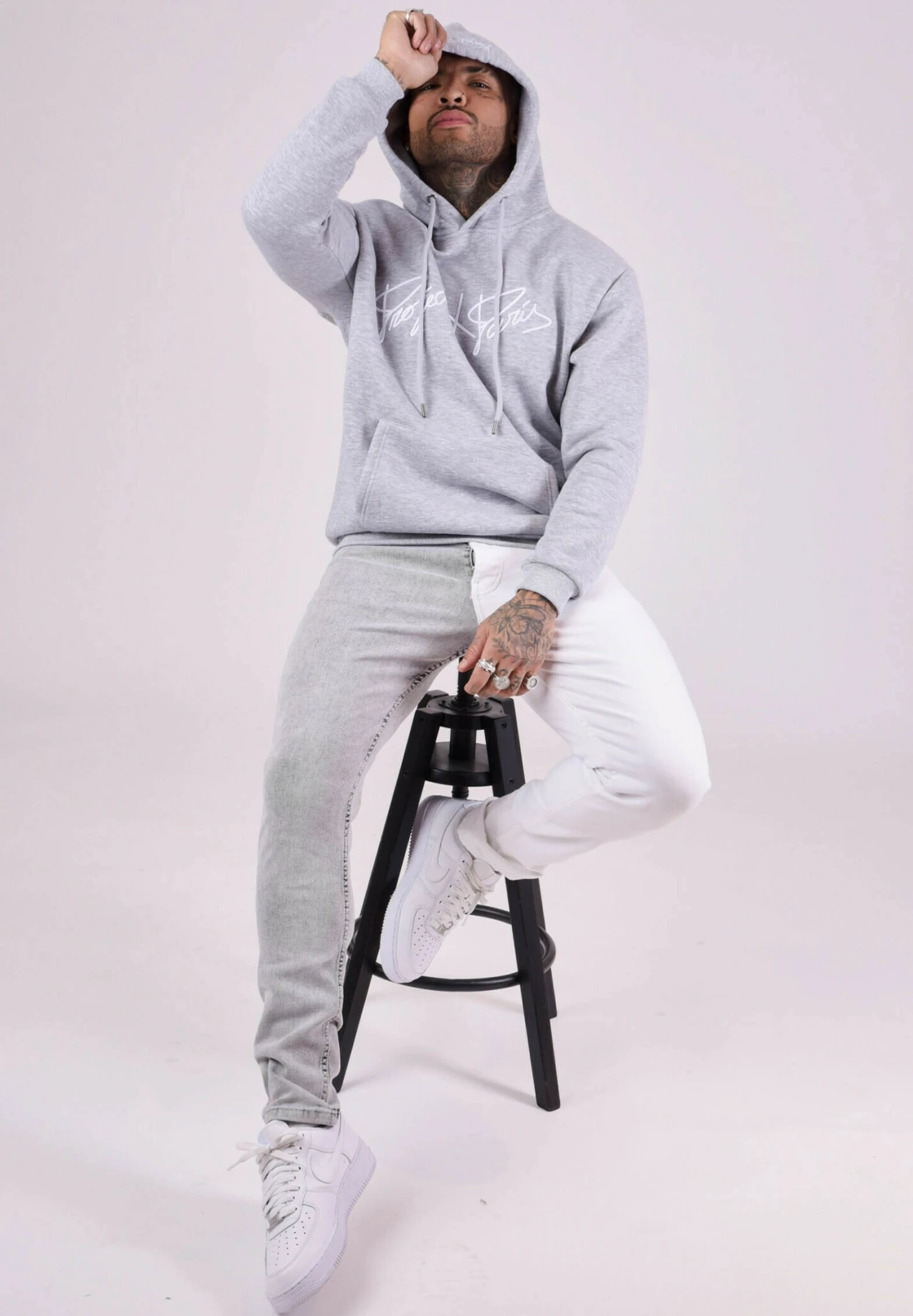 Jeans A SigarettaGris Clair Uomo Jeans PRK22G00Y-C11 6 Jeans A SigarettaGris Clair Uomo Jeans PRK22G00Y-C11 - immagine 6