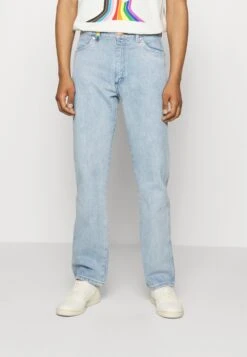 Wrangler Unisex - Jeans A Sigaretta - Light Blue