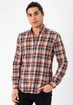 Daniel - Camicia - Bordeaux Navy