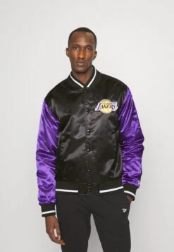 NEW ERA Nba Los Angeles Lakers SquadraBlack/Purple Uomo Pantaloni Sportivi E Joggers NE342F042-Q11