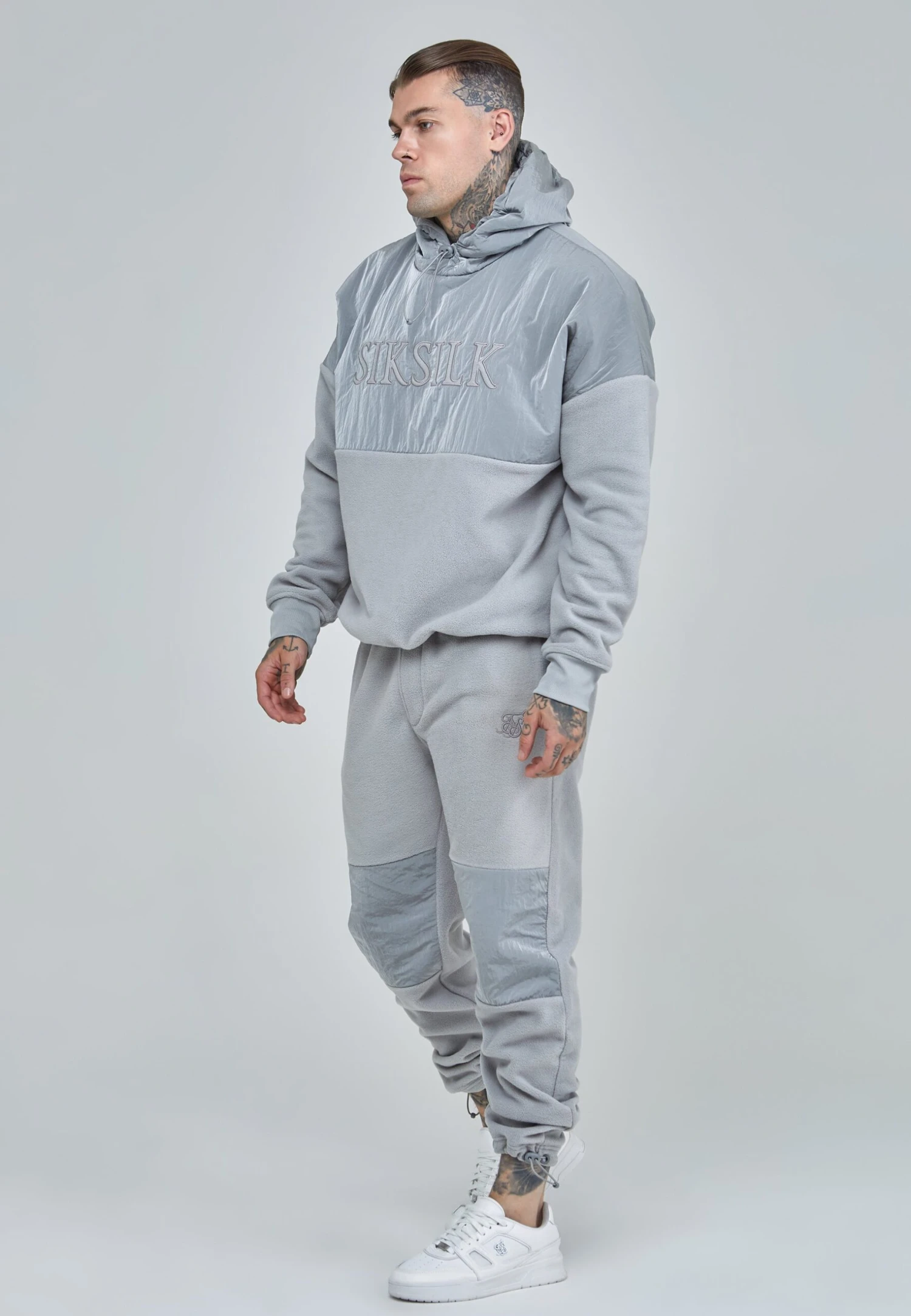 SikSilk PanelledPantaloni SportiviGrey Uomo Pantaloni Sportivi E Joggers SIF22E0FY-C11 2 SikSilk PanelledPantaloni SportiviGrey Uomo Pantaloni Sportivi E Joggers SIF22E0FY-C11 - immagine 2
