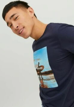 Jack & Jones 2Er PackT-Shirt Con StampaNavy Blazer Uomo T-shirt E Polo JA222O5EZ-K11 -Vendite Jones 7af3f4c8e3ee4153a51118c9a0fc7068