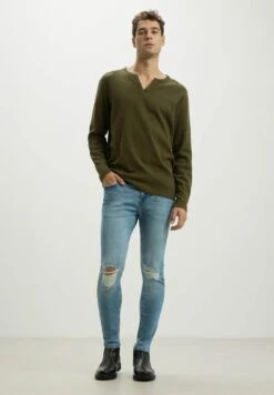 Con Rotture- Jeans Skinny Fit - Blu -Vendite Jones 82a02c24e6fb4a59a0a3bd5345d62f1a