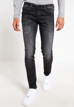 Jack & Jones Jjiglenn Jjfox Jeans Slim FitBlack Denim Uomo Jeans JA222G0I7-Q11