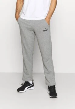 Puma Logo PantsPantaloni SportiviMedium Gray Heather Uomo Pantaloni Sportivi E Joggers PU142E0TC-C11