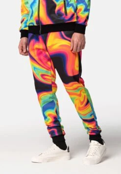 Mr GUGU & MISS GO Holografic Pantaloni SportiviOrange Uomo Pantaloni Sportivi E Joggers GG722E005-H11