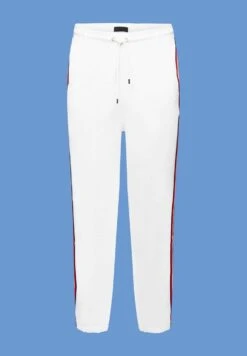 ESPRIT Mit Seitenstreifen - Pantaloni Sportivi - White -Vendite Jones 92841bc1c7e94751a5e9d9c76b26eae5