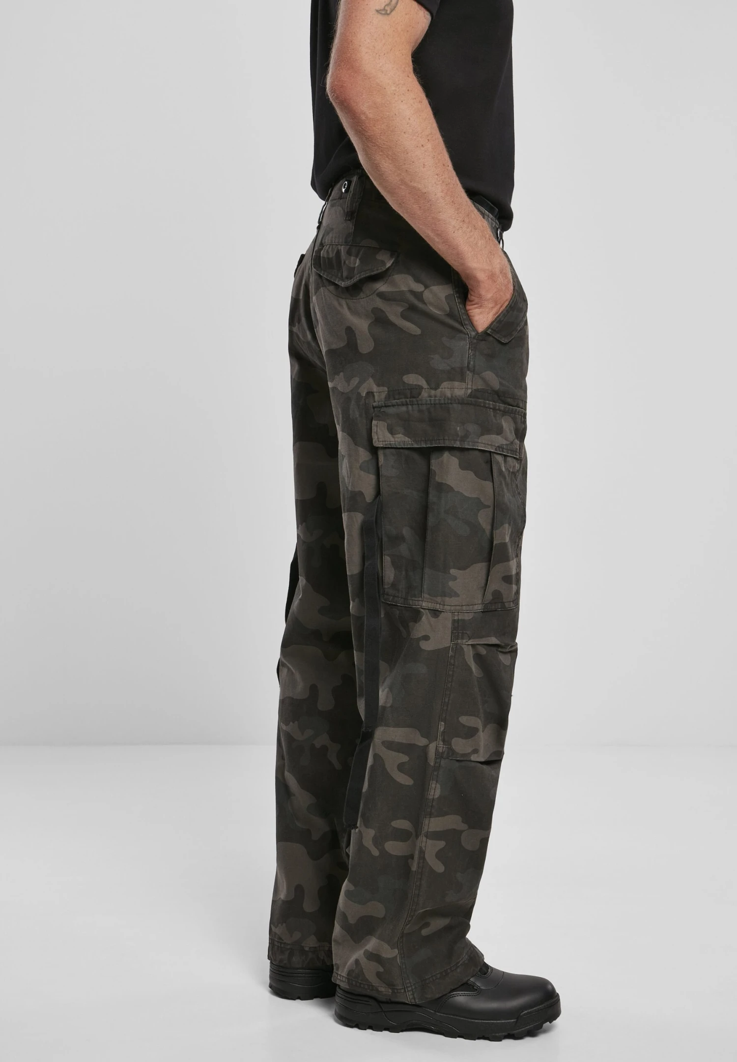 Brandit VintagePantaloni CargoBlack Uomo Pantaloni BRM22E000-C11 4 Brandit VintagePantaloni CargoBlack Uomo Pantaloni BRM22E000-C11 - immagine 4