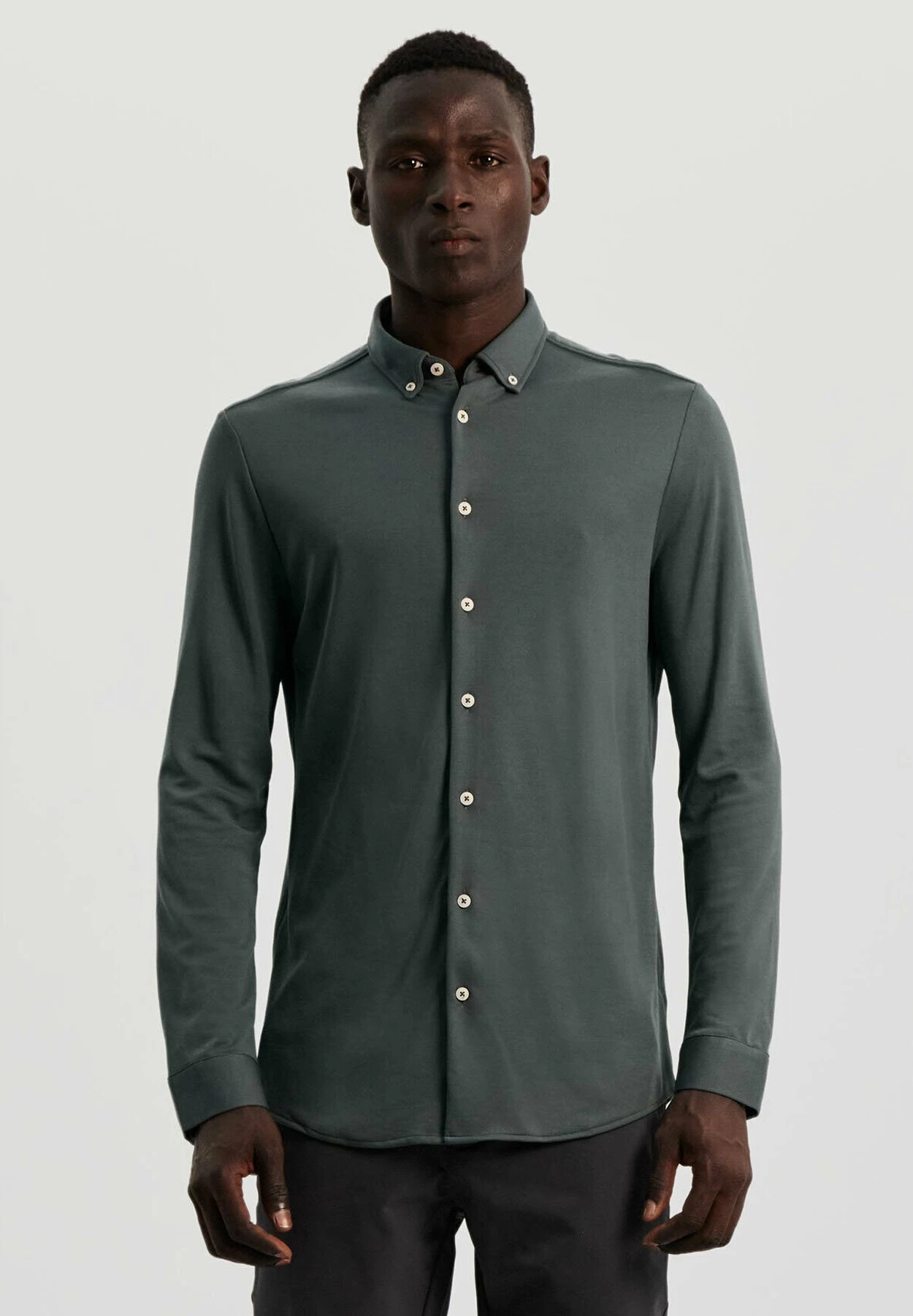 Non Iron Stain Repellent - Camicia - Dark Grey 1 Non Iron Stain Repellent - Camicia - Dark Grey