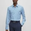 Boss P-Hank-KentCamiciaBlue Thirteen Uomo Camicie BB122D1JU-K11