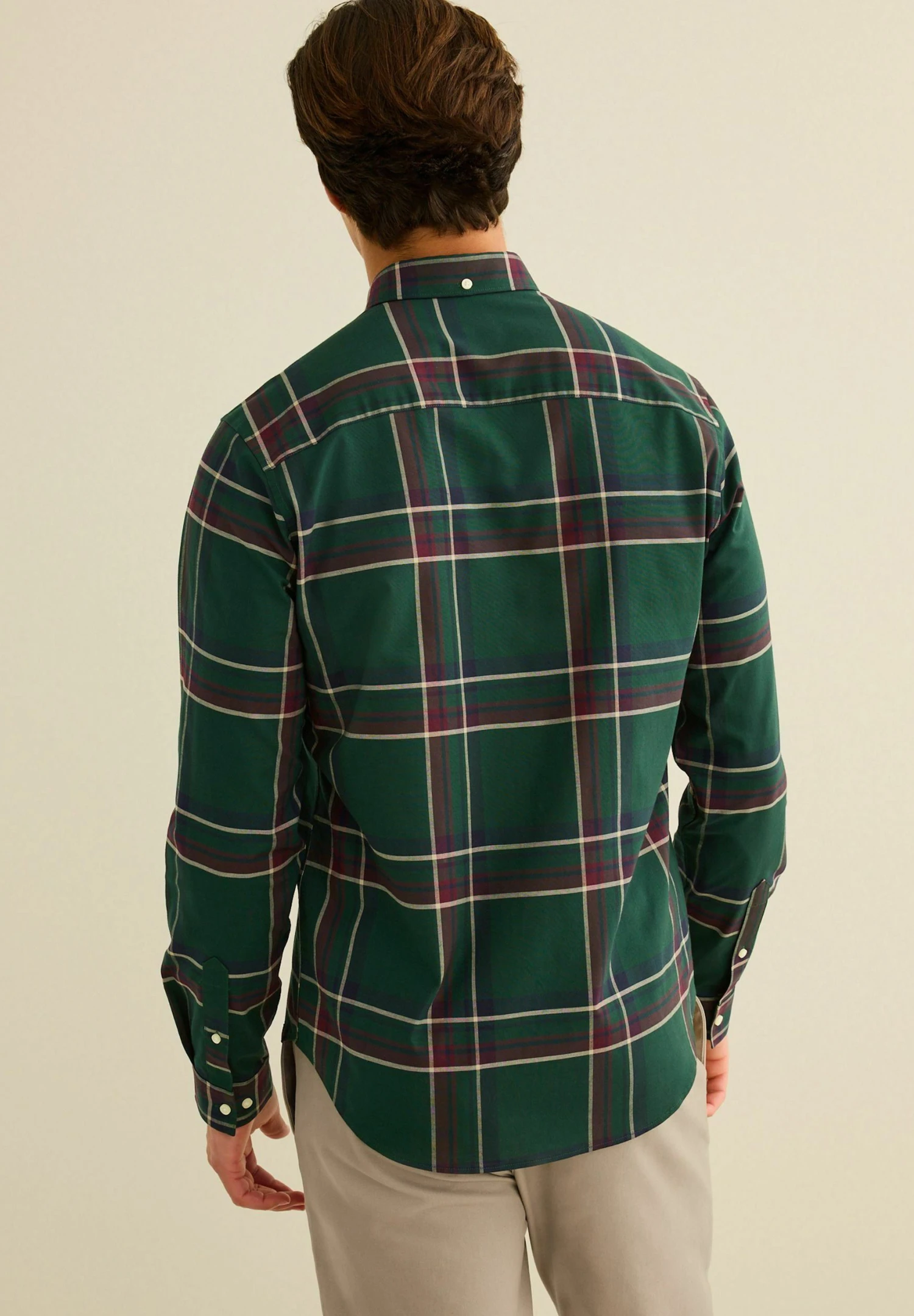 Next Check Long Sleeve Stretch OxfordCamiciaGreen Uomo Camicie NX322D1S3-M11 2 Next Check Long Sleeve Stretch OxfordCamiciaGreen Uomo Camicie NX322D1S3-M11 - immagine 2
