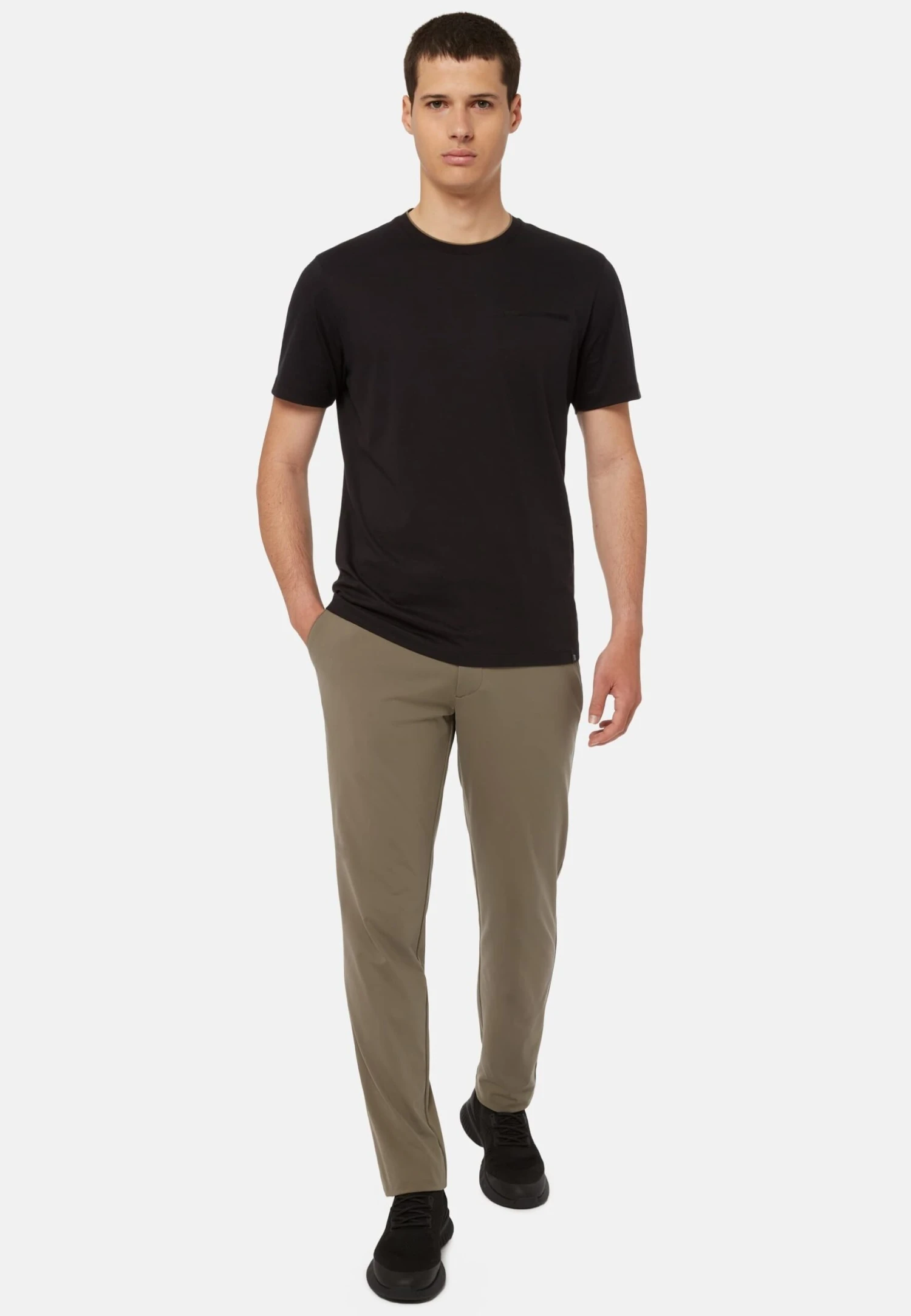 B Tech Stretch PantaloniMilitary Green Uomo Pantaloni BQ122E02D-M11 2 B Tech Stretch PantaloniMilitary Green Uomo Pantaloni BQ122E02D-M11 - immagine 2