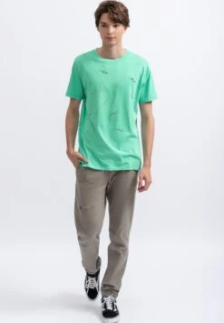 Lucka - T-Shirt Con Stampa - Turquois