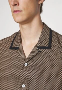 Rag & Bone Geo Avery - Camicia - Navy/Yellow -Vendite Jones a031f6a8c1154b9cb6821abbbf57a5a1